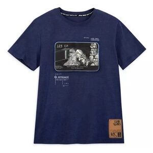 DISNEY STAR WARS Holographic Concept Series That's No Moon T-Shirt Mens Size XXL